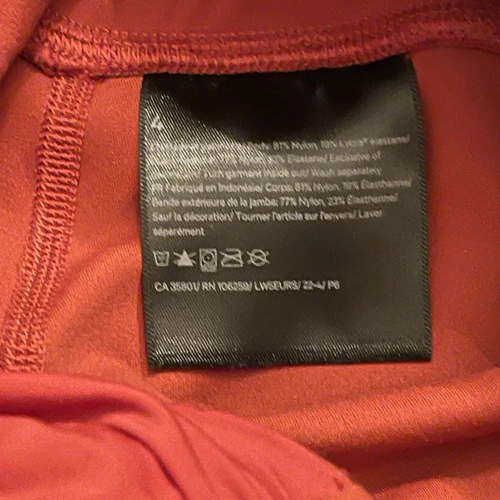 Lululemon Align Pant High Rise Leggings Cayenne Womens 4 25